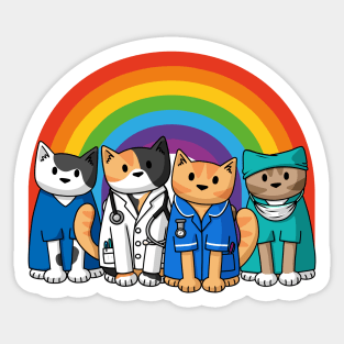 Rainbow Medics Sticker